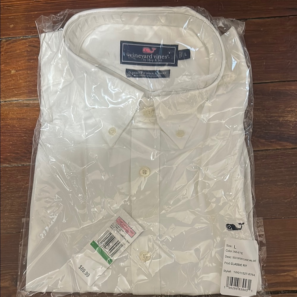Vineyard Vines Men's White Shirt